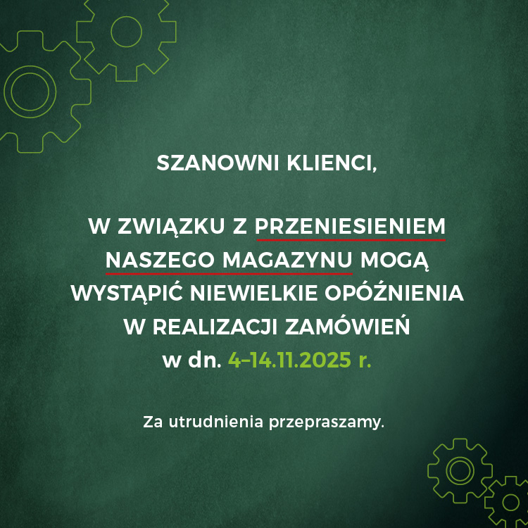 Możliwe opóźnienia w realizacji zamówień.