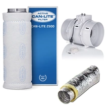 Zestaw wentylacyjny TTUN PRO fi 315mm 2050m3/h + Filtr Can-lite 2500-2750m3 fi 315mm