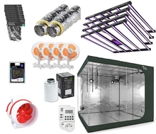Growbox Zestaw LED 4x Lumatek Zeus Pro 2.9 600W + RoyalRoom 300x300x200cm