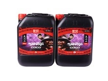 Nawóz Shogun Fertilisers Samurai Coco 2x10L (A&B) - odżywka bazowa do uprawy w kokosie