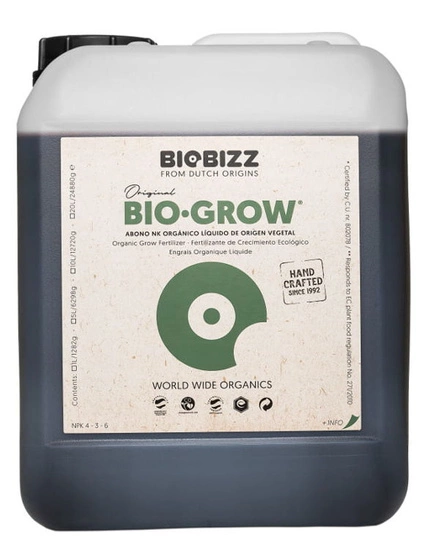 Nawóz Biobizz Bio Grow 10L – organiczny nawóz na wzrost