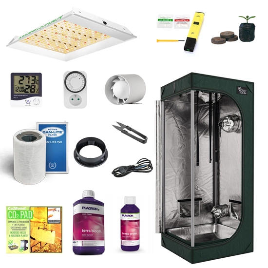 Growbox Zestaw RoyalRoom 2.0 50x50x120 + LED Mars Hydro TS600