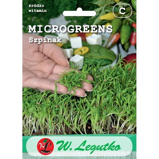 Microgreens Szpinak 10g Spinacia oleracea