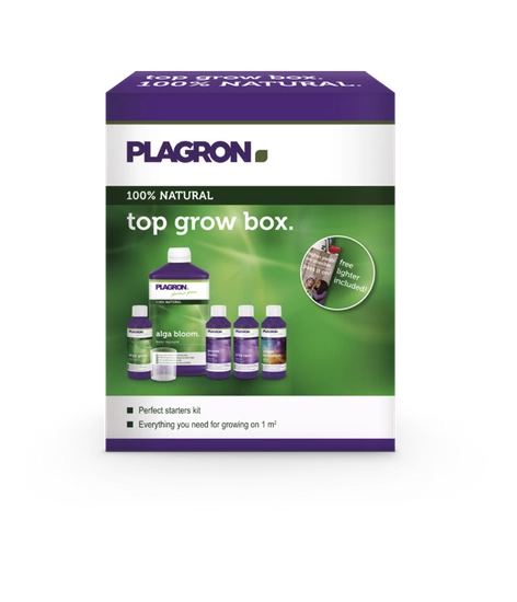 Plagron Top Grow Box 100% Natural zestaw nawozów Plagron Alga