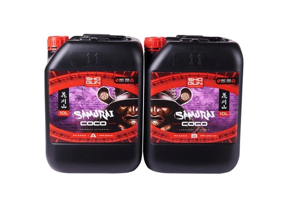 Nawóz Shogun Fertilisers Samurai Coco 2x10L (A&B) - odżywka bazowa do uprawy w kokosie