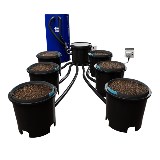 System hydroponiczny IWS Flood & Drain Trident 48x doniczki 25L + zbiornik FlexiTank 400L 