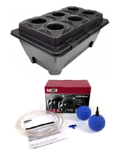 DWC OXYPOT 70L, Kompletny system hydroponiczny na 6 roślin, 82x53xh37cm / 70L NUTRICULTURE