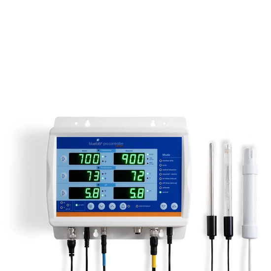 Bluelab Pro Controller WiFi - monitoruje pH, składniki odżwycze i temperaturę