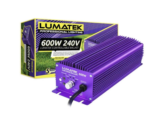 Zasilacz elektroniczny Lumatek 600W Dimmable HPS Ballast DIMM-4 230V