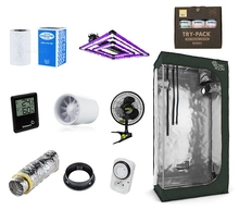 Growbox Zestaw RoyalRoom 80x80x180cm + Attis 200W PRO LED FULL SPECTRUM