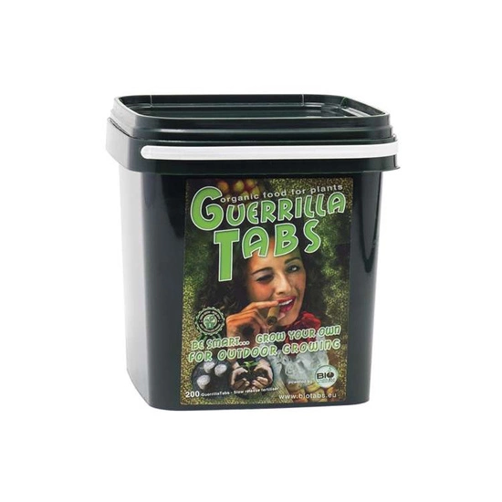 BIOTABS Guerrilla Tabs 200szt - tabletki dedykowane do uprawy outdoor