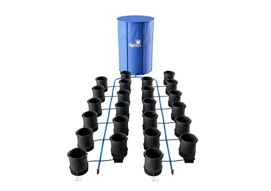 Autopot Zestaw 1Pot 24x Smartpot Flexipot 20L + flexitank 400L zbiornik