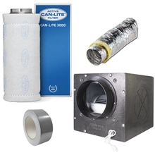Zestaw wentylacyjny 250mm FoamBox 2500m3/h + filtr Can Lite 3000m3/h