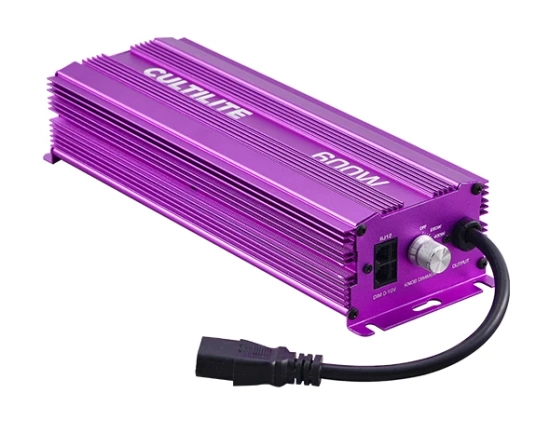 Cultilite Ballast C600 Dimmable - zasilacz 600W do lamp HPS/MH z regulacją mocy