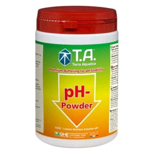 GHE Terra Aquatica pH down proszek 500g - regulator poziomu ph w uprawie