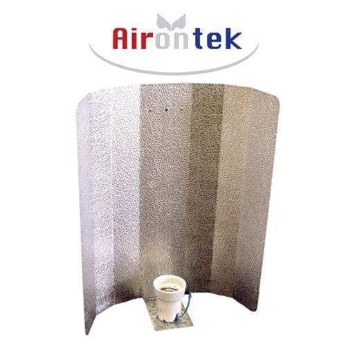 Airontek Odbłyśnik Aluminiowy Stucco Small do lamp HPS/MH/CFL 38x38x10 cm