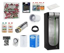 Growbox Zestaw Grow The Jungle The Jackson ORIGINAL 150W Lampa LED Grow Dimmable + Herbgarden 60x60x180