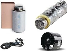 Zestaw wentylacyjny Axial Turbo 150mm + Filtr Can Lite 425-467 m3/h