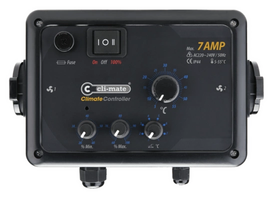 Kontroler klimatu Cli-mate KC-2010T7 7A - regulator obrotów wentylacji