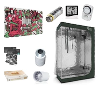 Growbox Zestaw uprawowy LED RoyalRoom® 120x60x Grow The Jungle The Jackson ORIGINAL 250W Lampa LED Grow Dimmable180cm +