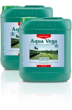Nawóz Canna Aqua Vega 2x5L - na wzrost do uprawy hydroponicznej