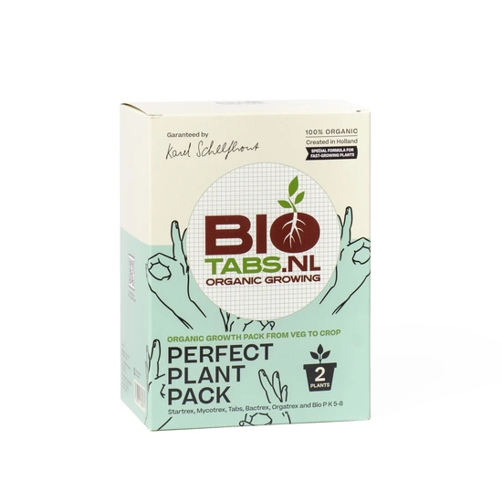 Biotabs Perfect Plant Pack - organiczny zestaw nawozów na 2 rośliny 