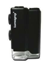 LUMAGNY® Podświetlany mini mikroskop LED | powiększenie 60-100x