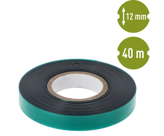 Biogród Taśma do podwiązywania roślin PVC 1,2cm x 40m 