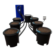 System hydroponiczny IWS Flood & Drain Trident 48x doniczki 25L + zbiornik FlexiTank 750L