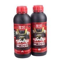 Nawóz Shogun Fertilisers Samurai Hydro Bloom Soft Water 2x1L (A&B) - na kwitnienie do hydroponiki | Woda miękka