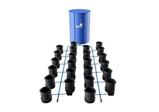 Autopot zestaw Growbag FlexiPot XL 24x 35L + zbiornik Flexi Tank 225L 