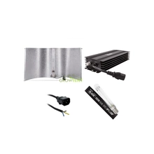 Zestaw HPS 600W zasilacz el. LUMii BLACK + HPS Lumii Black Dual 600W 88tys lm!! + Odbłyśnik BIG BIRD 120x50cm + kabel 2,5m