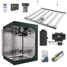 Growbox Zestaw RoyalRoom® 2.0 150x150x200cm + LUCKYGROW LED FLEX 720W 3.1 µmol/J
