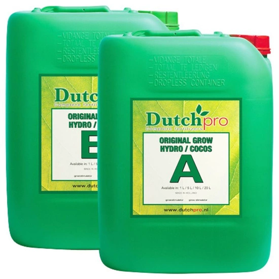 DutchPro Hydro/Coco Grow A/B 2x20L Auto Flowering 