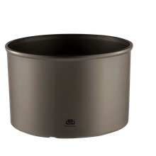 LENI CORONA 18/12 osłonka cylindryczna ciemno srebrna