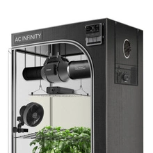 Zestaw uprawowy growbox AC Infinity 60x60x180 cm - gotowy zestaw do uprawy z wentylacją, filtrem i lampą LED FULL SPECTRUM 100W LM301H