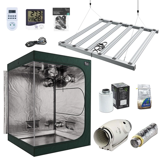 Zestaw Growbox RoyalRoom 2.0 150x150x200cm +  LUCKYGROW FLEX LED 720W 2.85