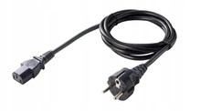 Kabel zasilający komputerowy do zasilacza / lampy GRUBY 1,4m 3x1mm