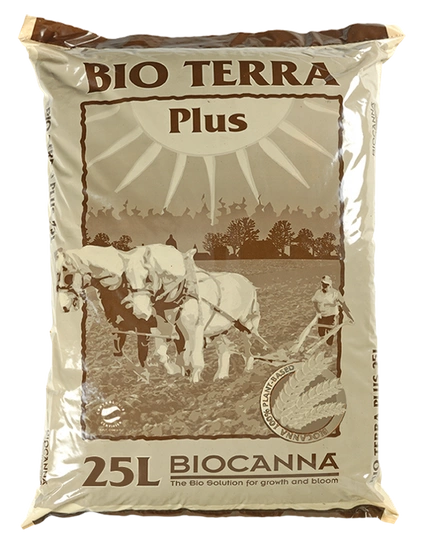 BioCanna Bio Terra PLUS ziemia kwiatowa 25L - mieszanka podłoża od Canna