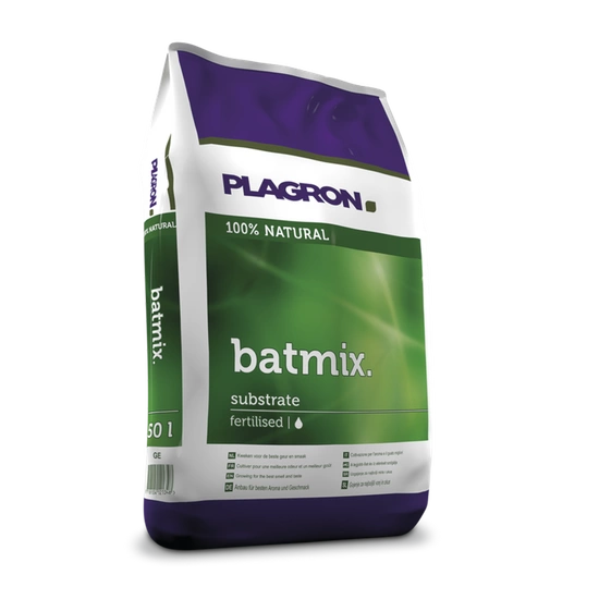 Plagron BATMIX 50L - ziemia / podłoże z nawozem Bat Guano