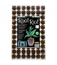 Growth Technology Root Riot Tray 77 - kostki gąbki torfowe do sadzonek / klonów taca 77szt