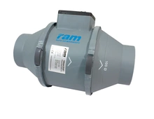 Wentylator RAM Mixed-Flow 200mm dwubiegowy 840m3/h