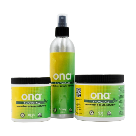 ONA Spray LemonGrass 250ml - neutralizator zapachów o zapachu trawy cytrynowej