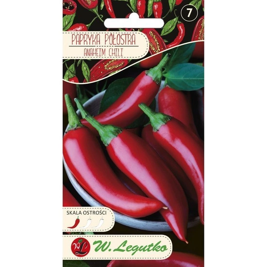 Papryka/Capsicum annuum/Anaheim Chili/czerwone/0.15g