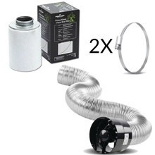 Zestaw wentylacyjny Black Orchid | Prima Klima 125mm 160-240 m3/h