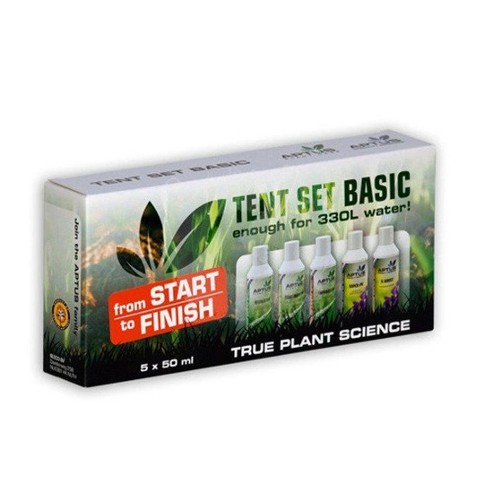 Zestaw Aptus Tent Set Basic Kit - zestaw nawozów na wzrost i kwitnienie