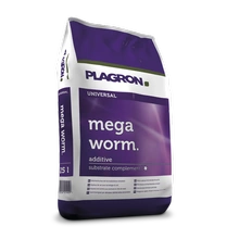 Plagron nawóz Mega Worm 25L - polepszacz gleby (humus koprolitowy)