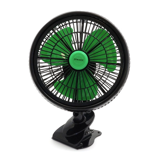 Pro-Vent – Wentylator z klipsem i oscylacją 20W ø25cm | 2 tryby prędkości