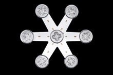 Zestaw oświetleniowy 7 żarówek do roślin + splitter | pełne spektrum światła