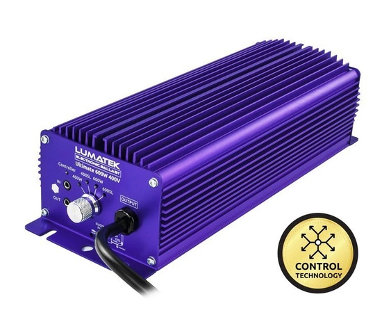 Zasilacz elektroniczny Lumatek 600W 230V/400V Controllable - wysokiej jakości balast HPS